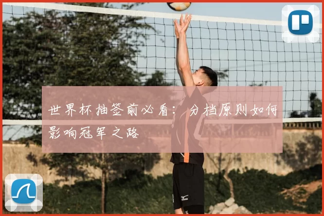 世界杯抽签前必看:分档原则如何影响冠军之路