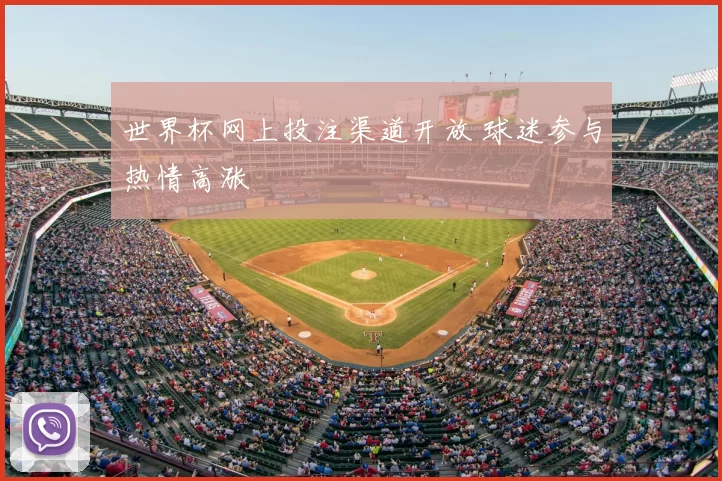 世界杯网上投注渠道开放 球迷参与热情高涨