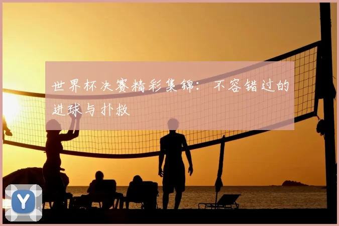 世界杯决赛精彩集锦：不容错过的进球与扑救