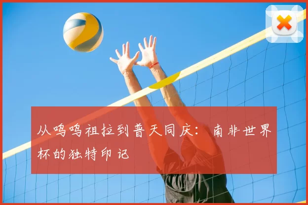从呜呜祖拉到普天同庆：南非世界杯的独特印记